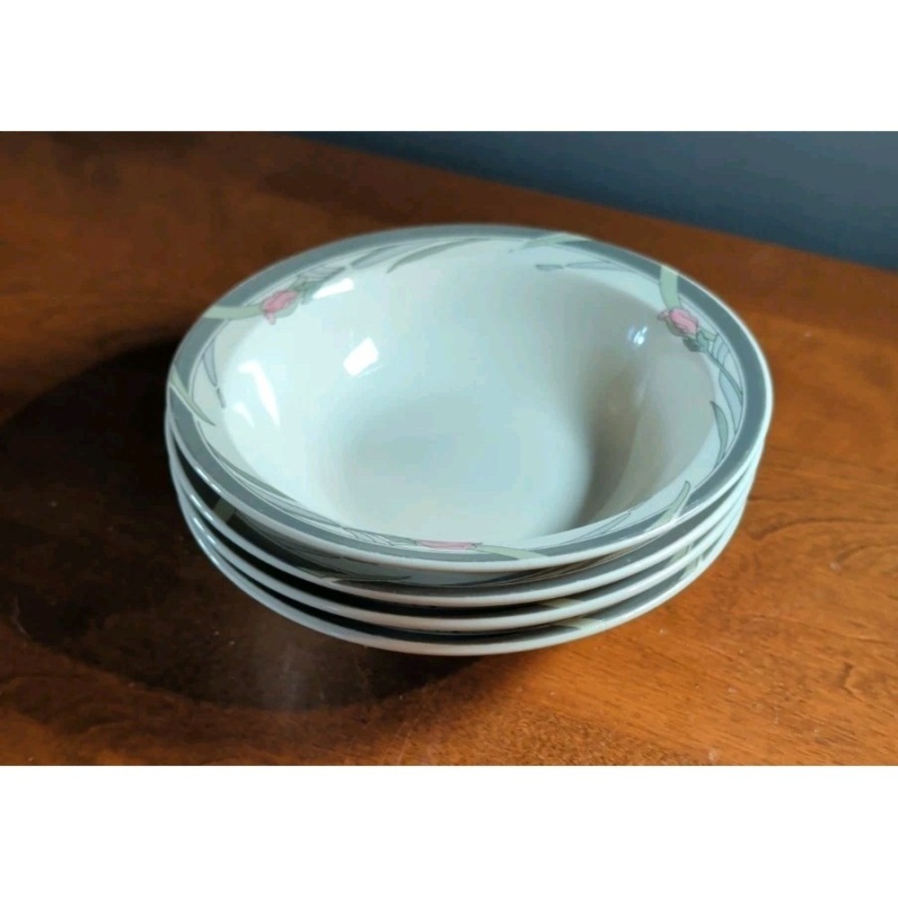 Vintage KUL 3 By KUN-LUN 7 3/4" Salad Bowl (Set of 4) EUC